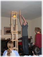 Magdalen Court School, Holiday Club; Building a tower